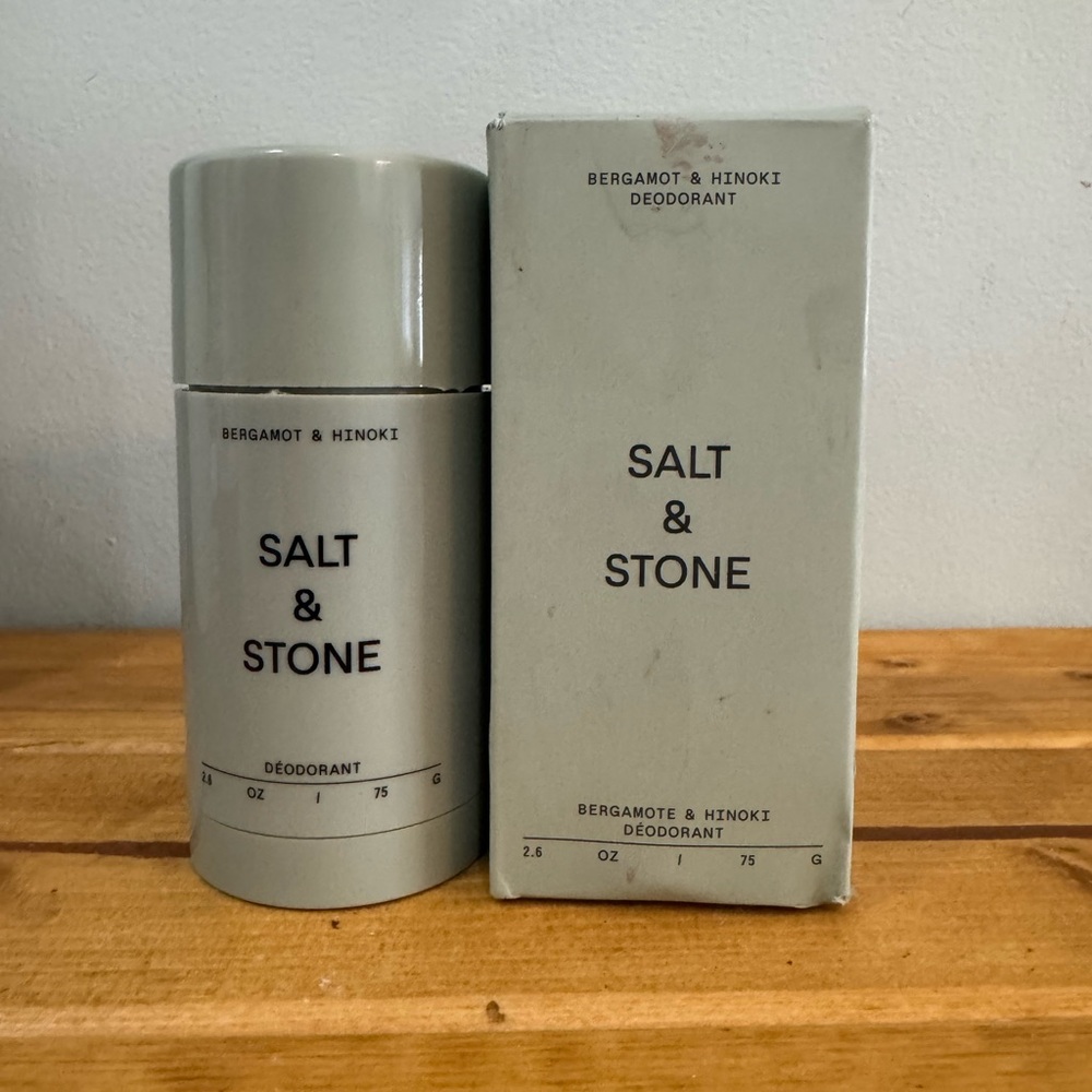 Salt & Stone Bergamot & Hinoki Deodorant 2pk